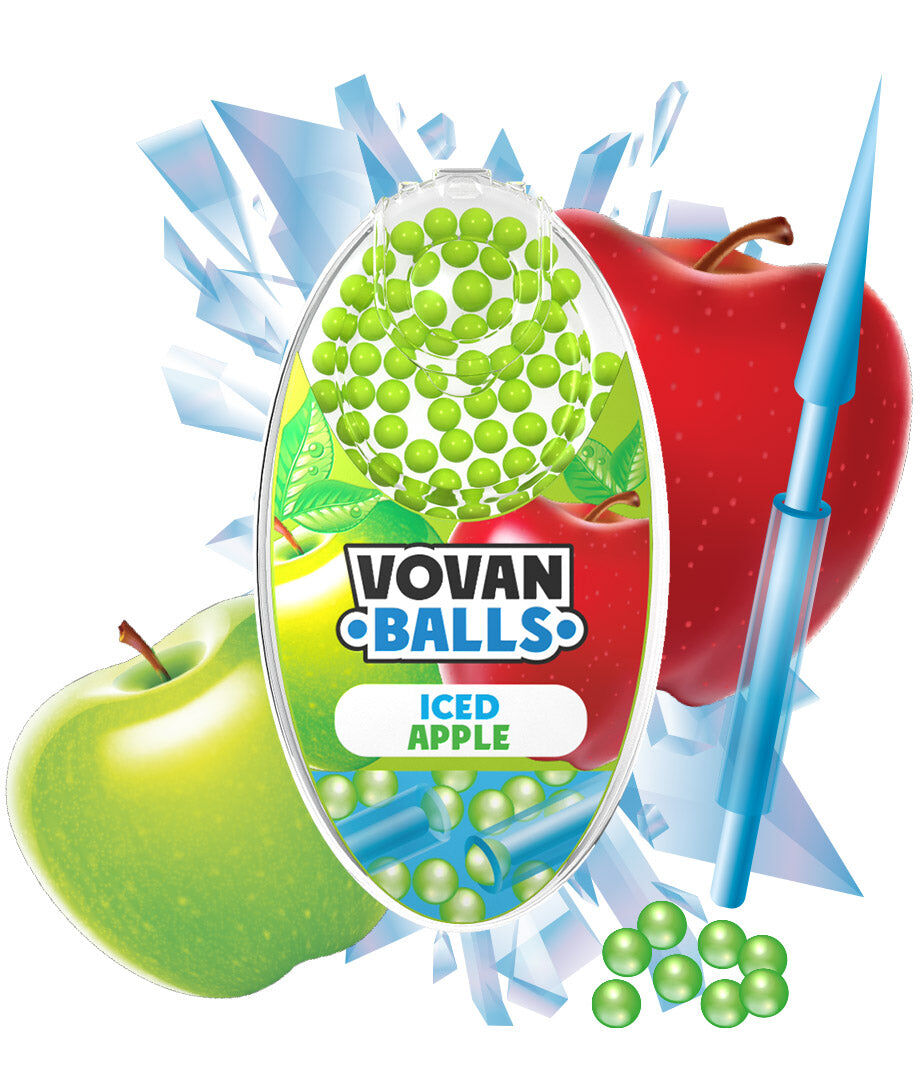 VoVan Aromaballs 100Stück Iced Apple