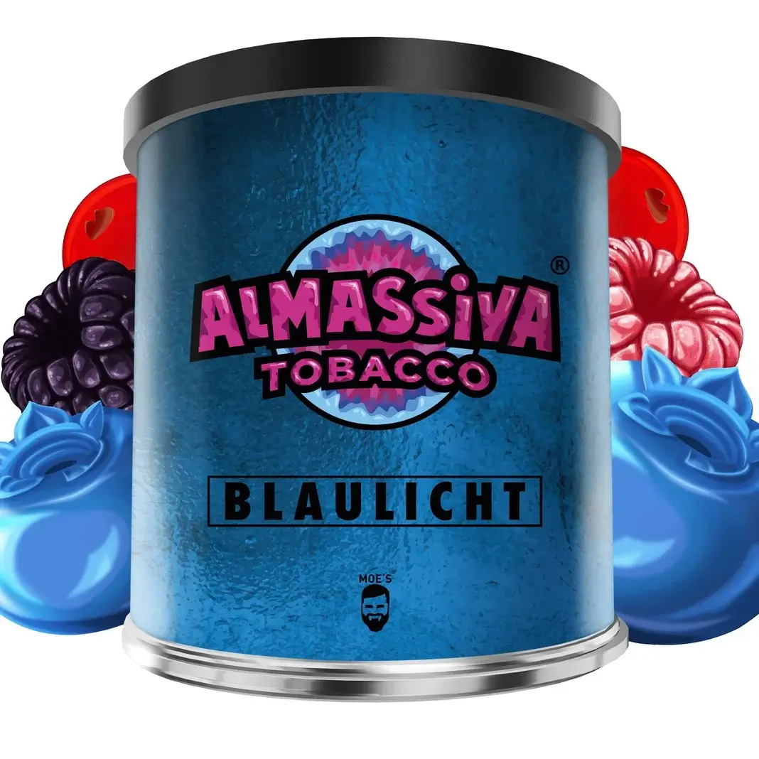 Al Massiva Tabak 200g Blaulicht