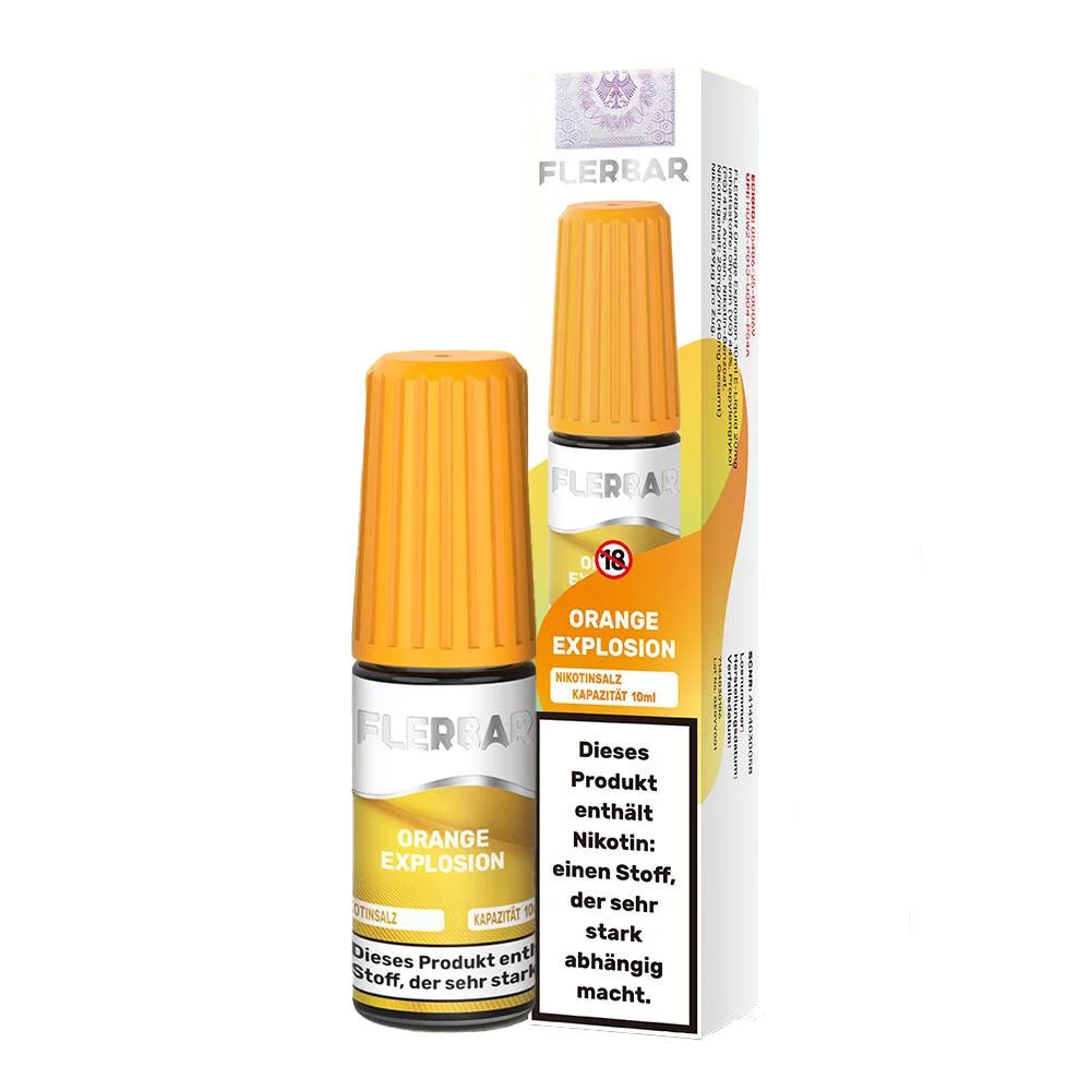 Flerbar Liquid 10ml Orange Explosion-20mg