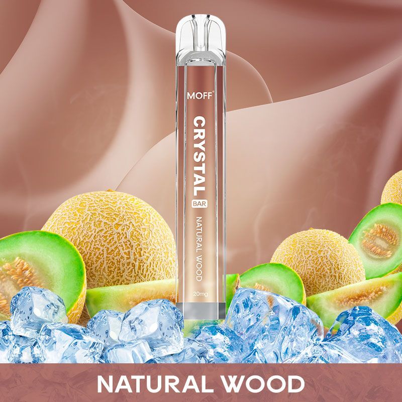 Crystal Moff Einwegvape Natural Wood Crystal Moff Einwegvape Natural Wood