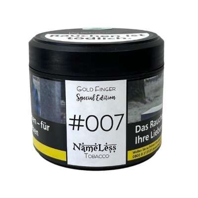 Nameless Shisha Tabak 200g Gold Finger