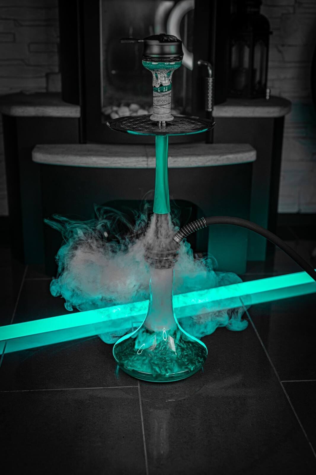 Adina Hookah Impact Black Fog Clear Adina Hookah Impact Black Fog Clear