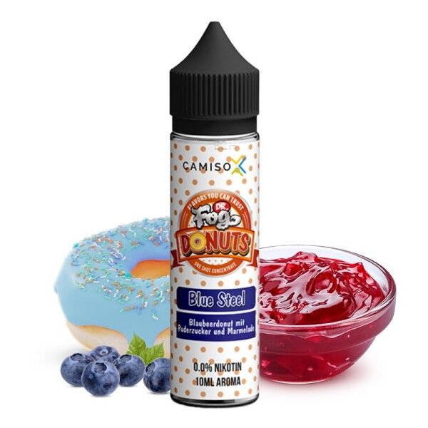 Dr. Fog Donuts Aroma 10ml (Longfill) Blue Steel Dr. Fog Donuts Aroma 10ml (Longfill)