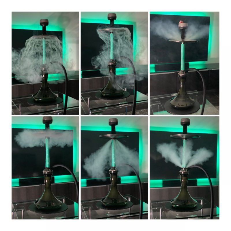 Adina Hookah Motion Shiny Mint Black