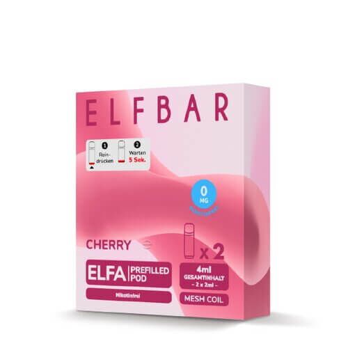 Elfbar Elfa Pods Nikotinfrei Cherry