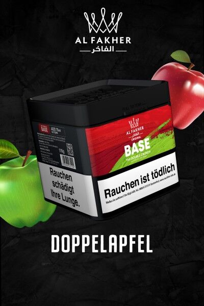 Al Fakher Base The Double Crunch 110g Al Fakher Base The Double Crunch 110g