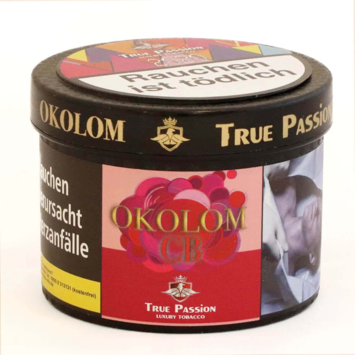 True Passion Tabak 200g Okolom CB True Passion Tabak 200g Okolom CB