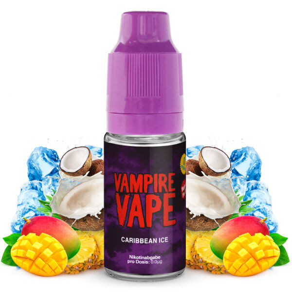 Vampire Vape Liquid 12mg Carribbean Ice