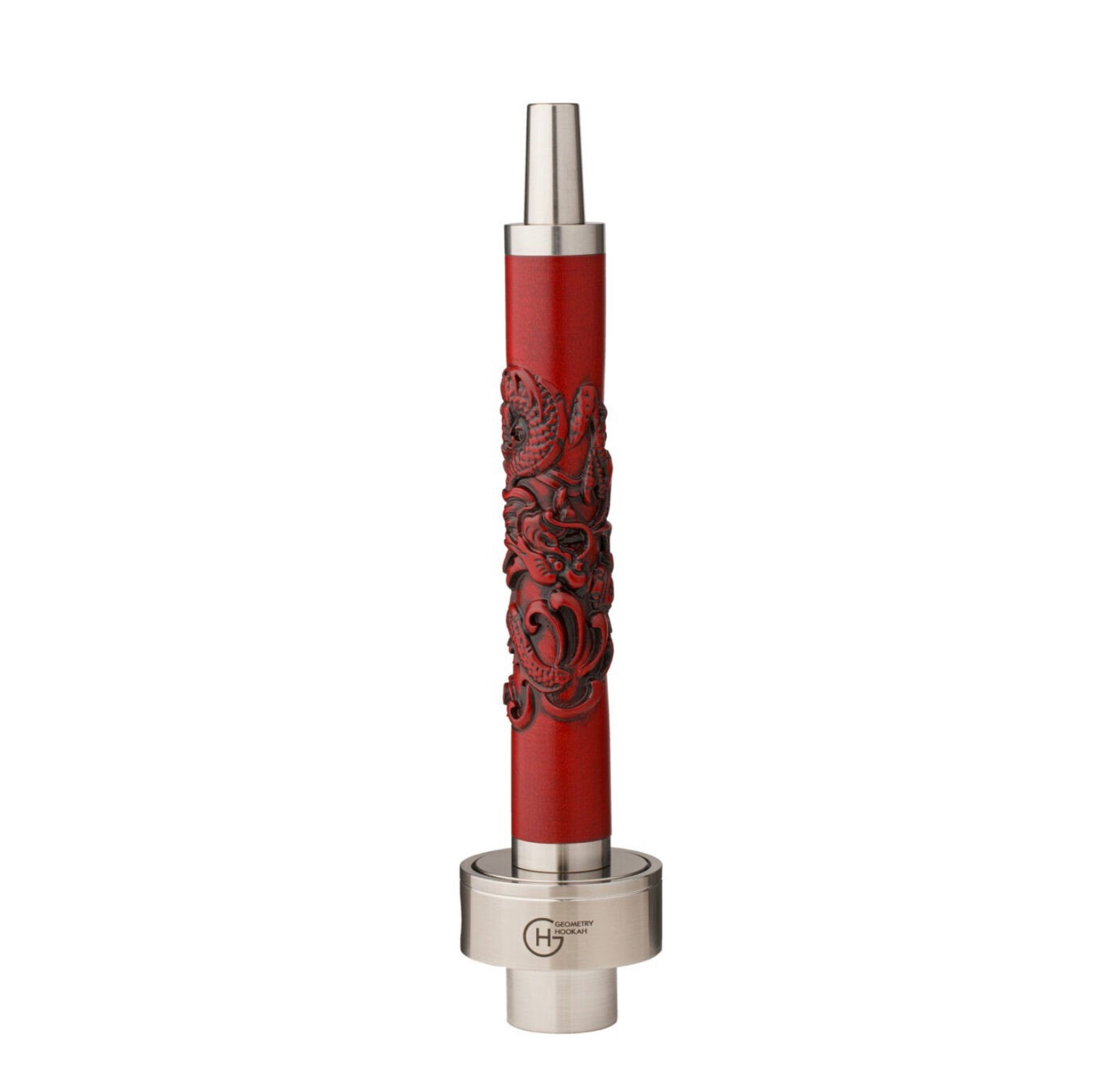 Geometry Hookah Little Bro Dragon Red Geometry Hookah Little Bro Dragon Red
