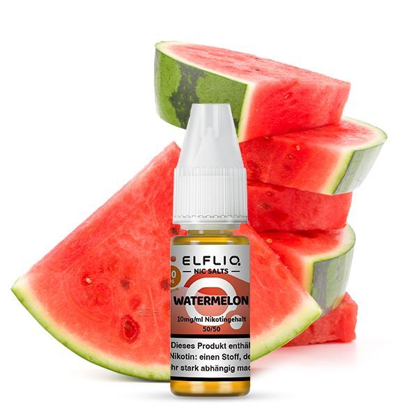Elfbar Elfliq Watermelon-10mg Nicsalt Elfbar Elfliq