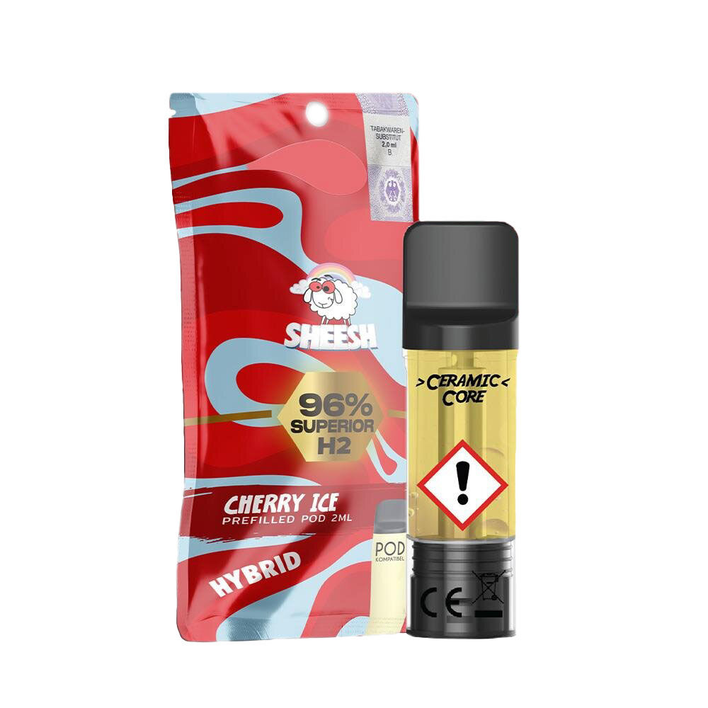 Sheesh Pod 96% H2 Superior 2ml Cherry Ice