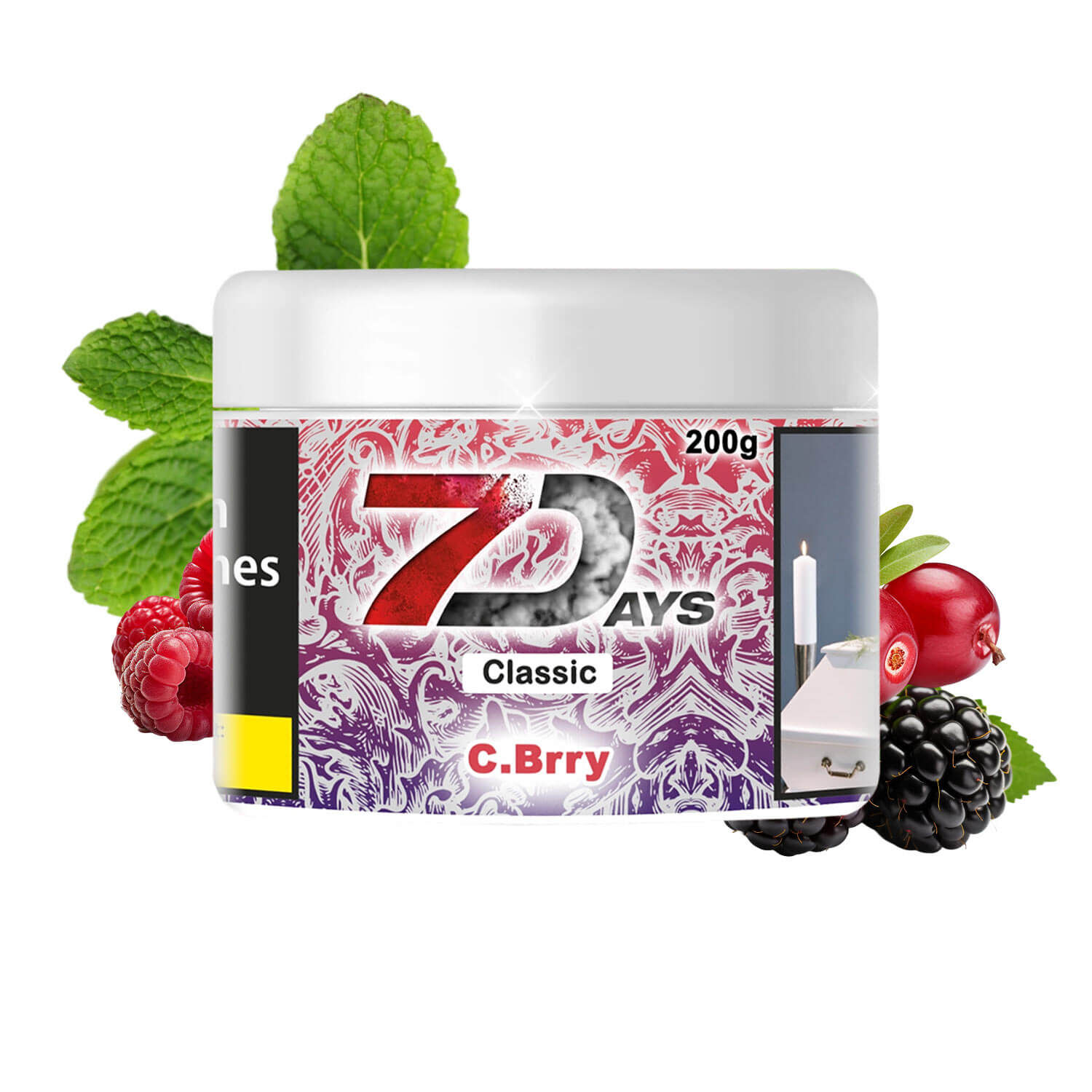 7days Shisha Tabak 200g C.Berry