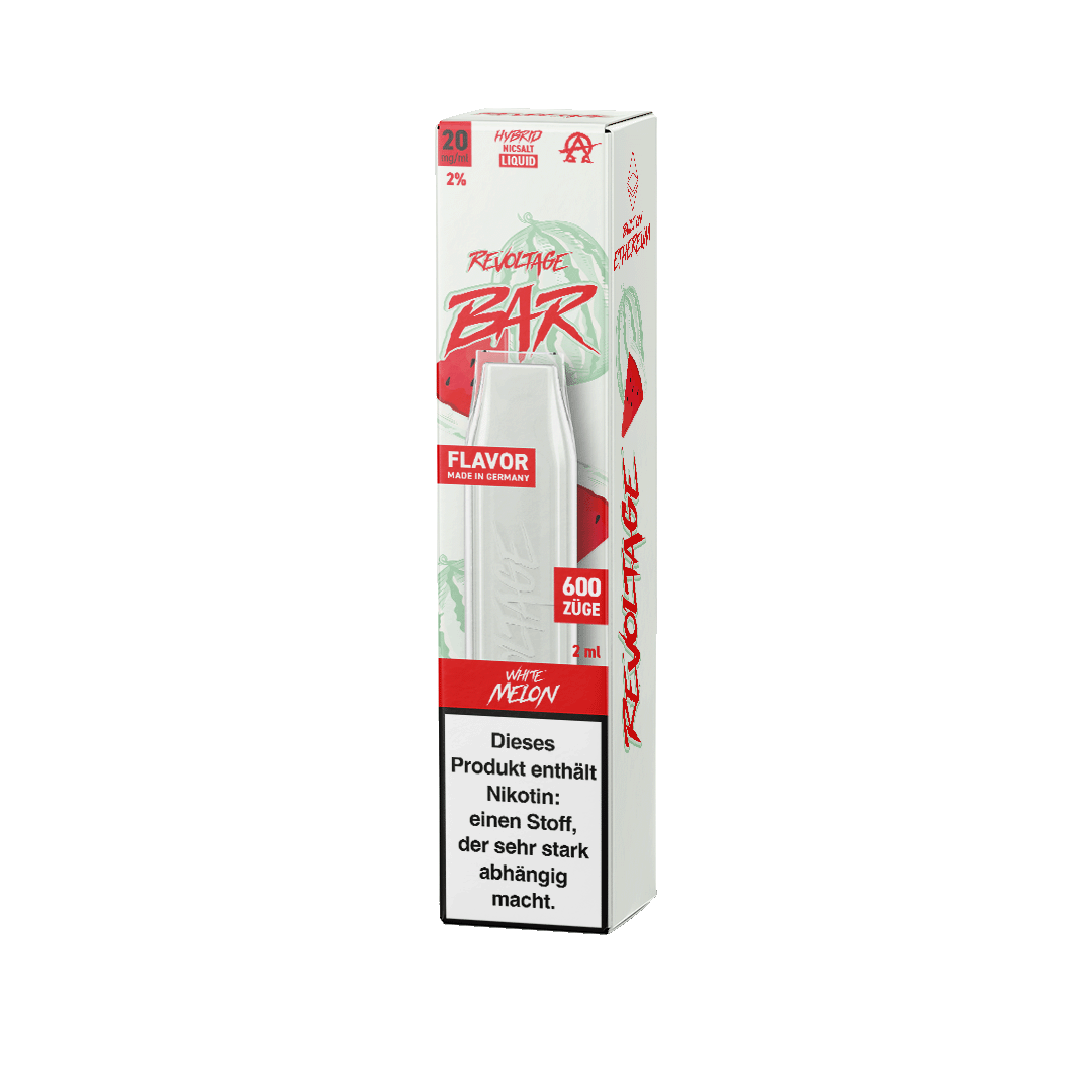 Revoltage Einweg Vape mit Nikotine White Melon