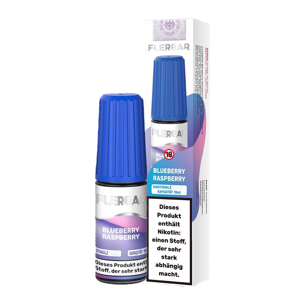 Flerbar Liquid 10ml Blueberry Raspberry-20mg