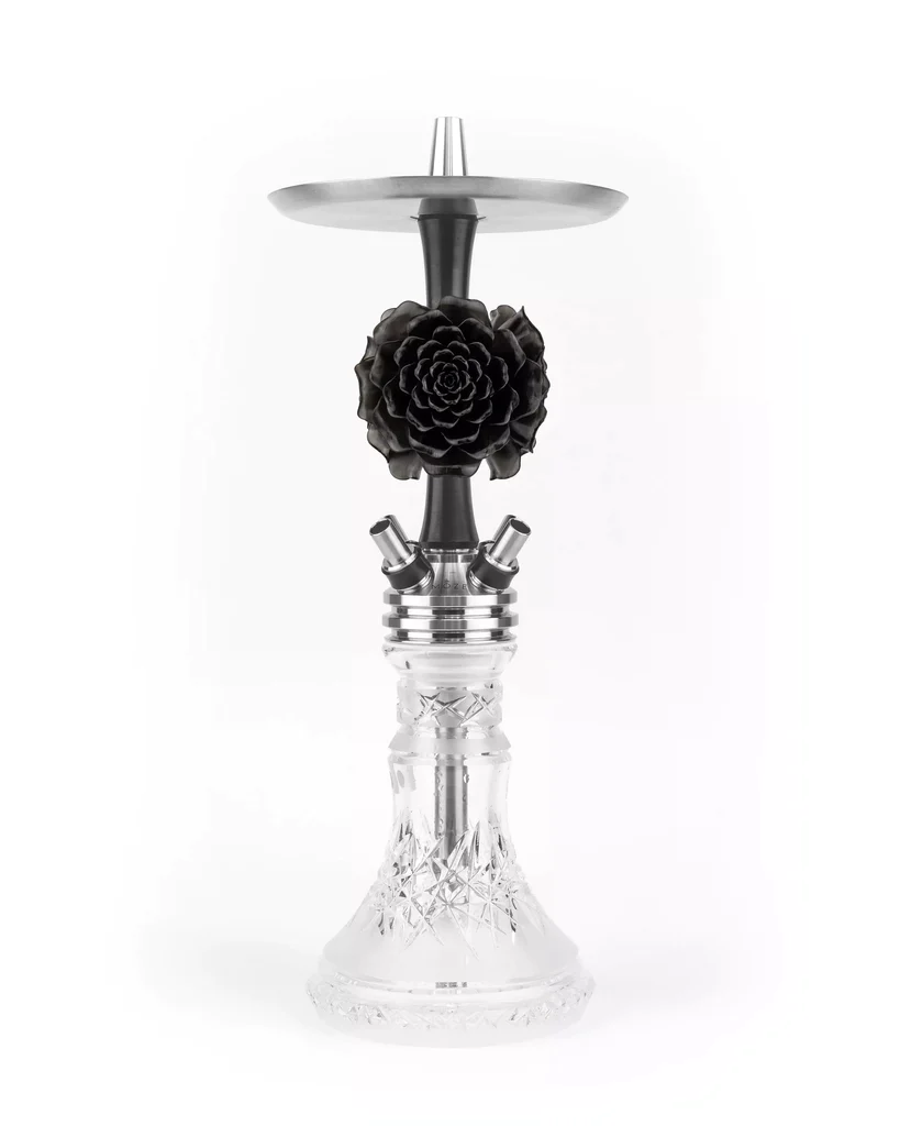 Hydro Smoke Rose Shisha Sleeve Schwarz Twisted Moze Varity