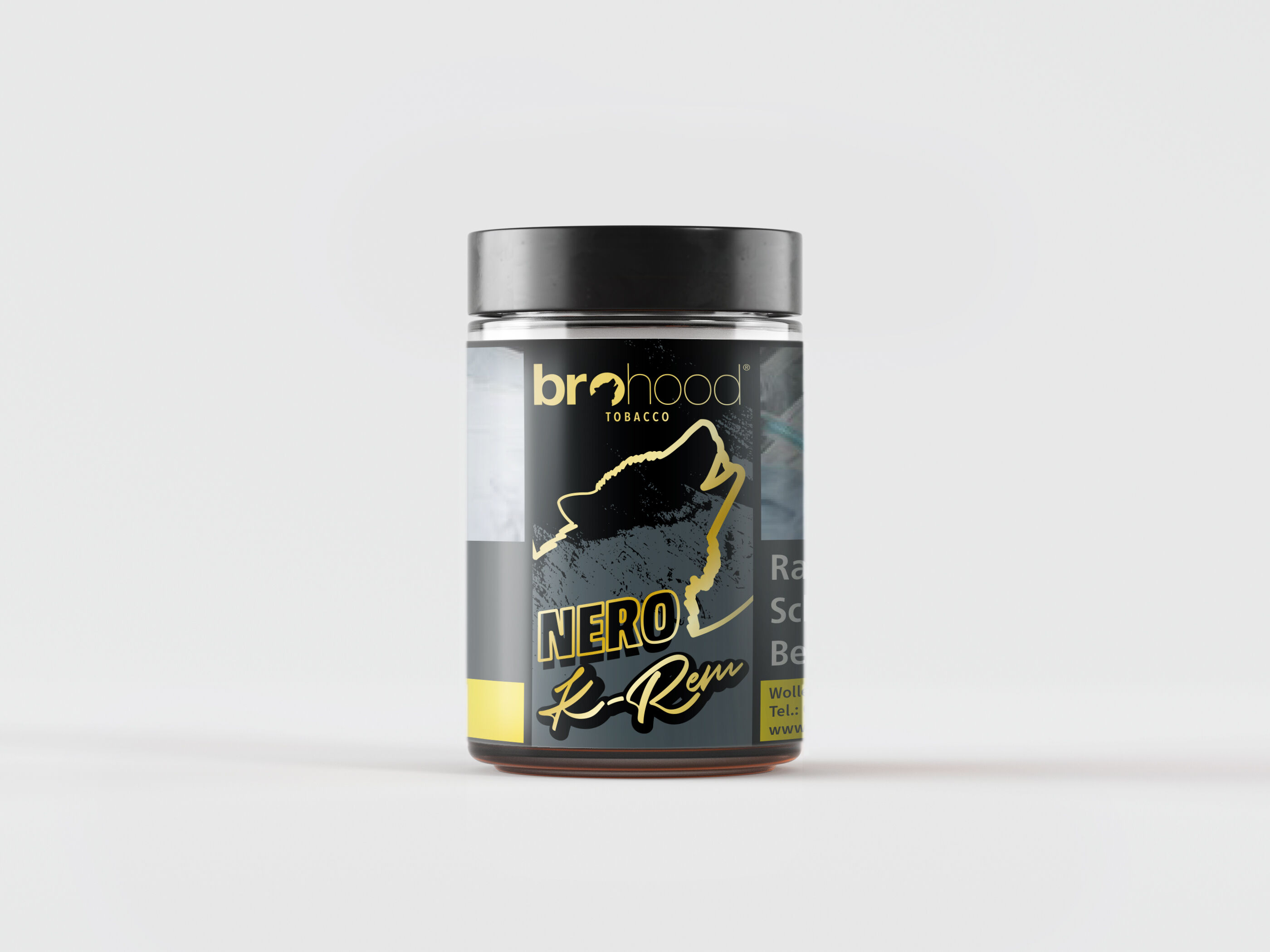 Brohood Tabak Nero 25g K-Rem