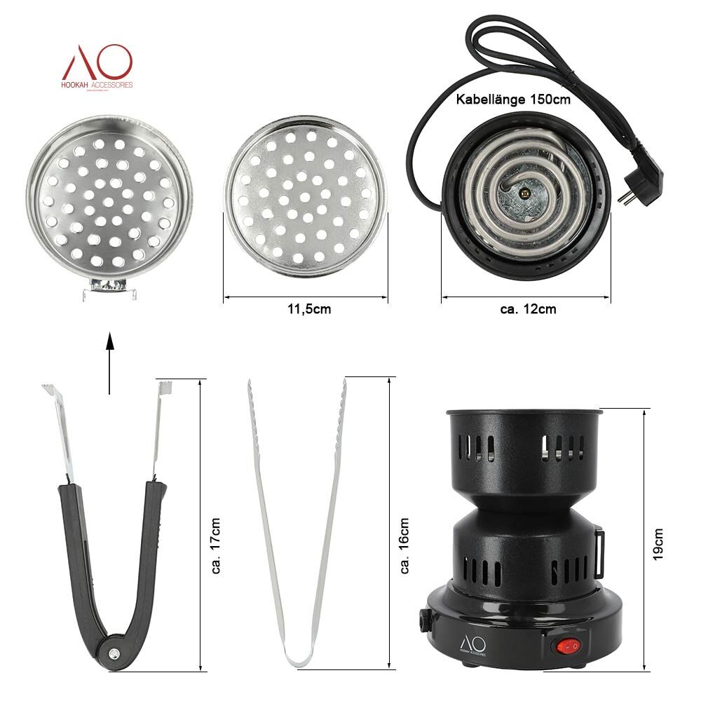 AO Blazer T Kohleanzünder 500W AO Blazer T Kohleanzünder 500W