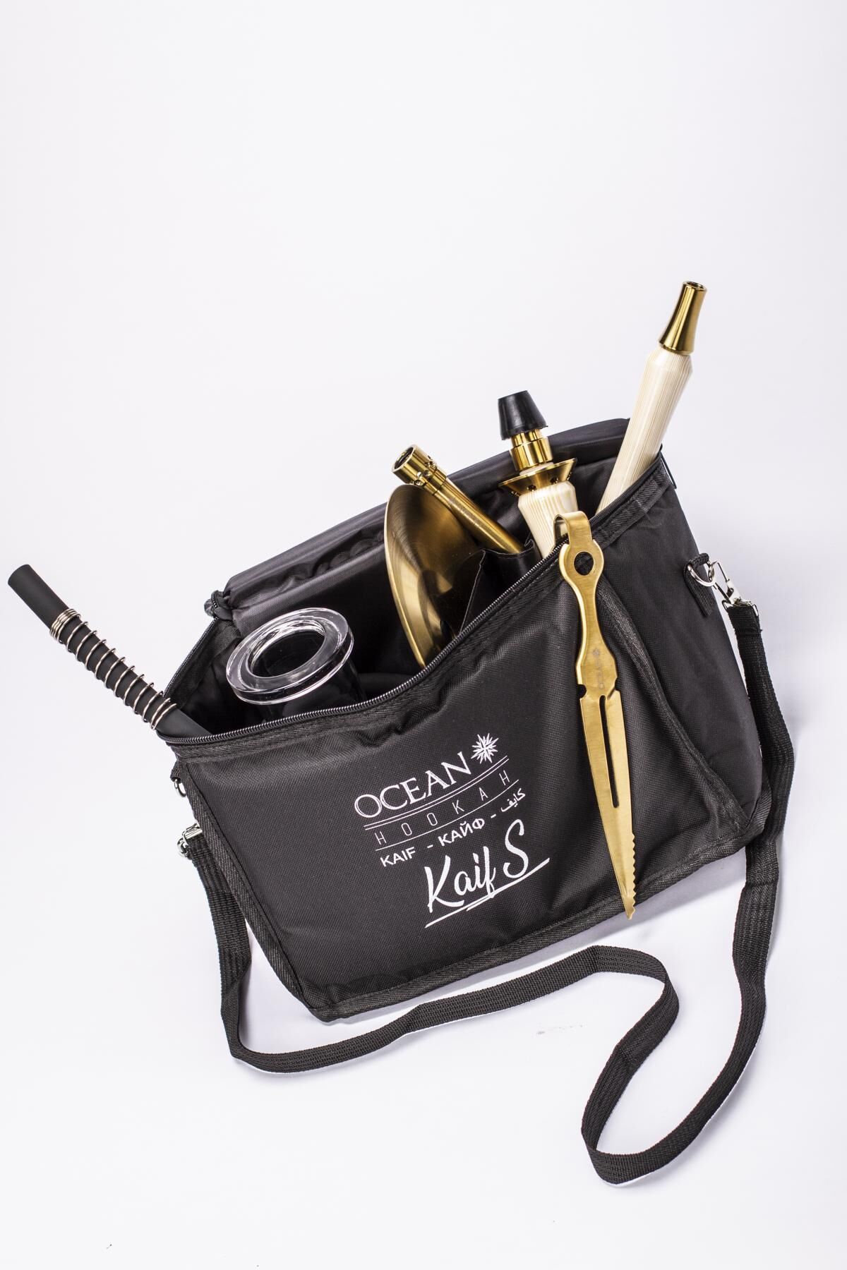 Ocean Hookah Kaif S Gold White Wood