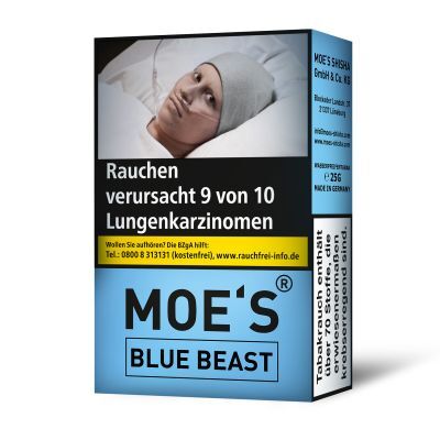 Moe's Tabak 25g Blue Beast