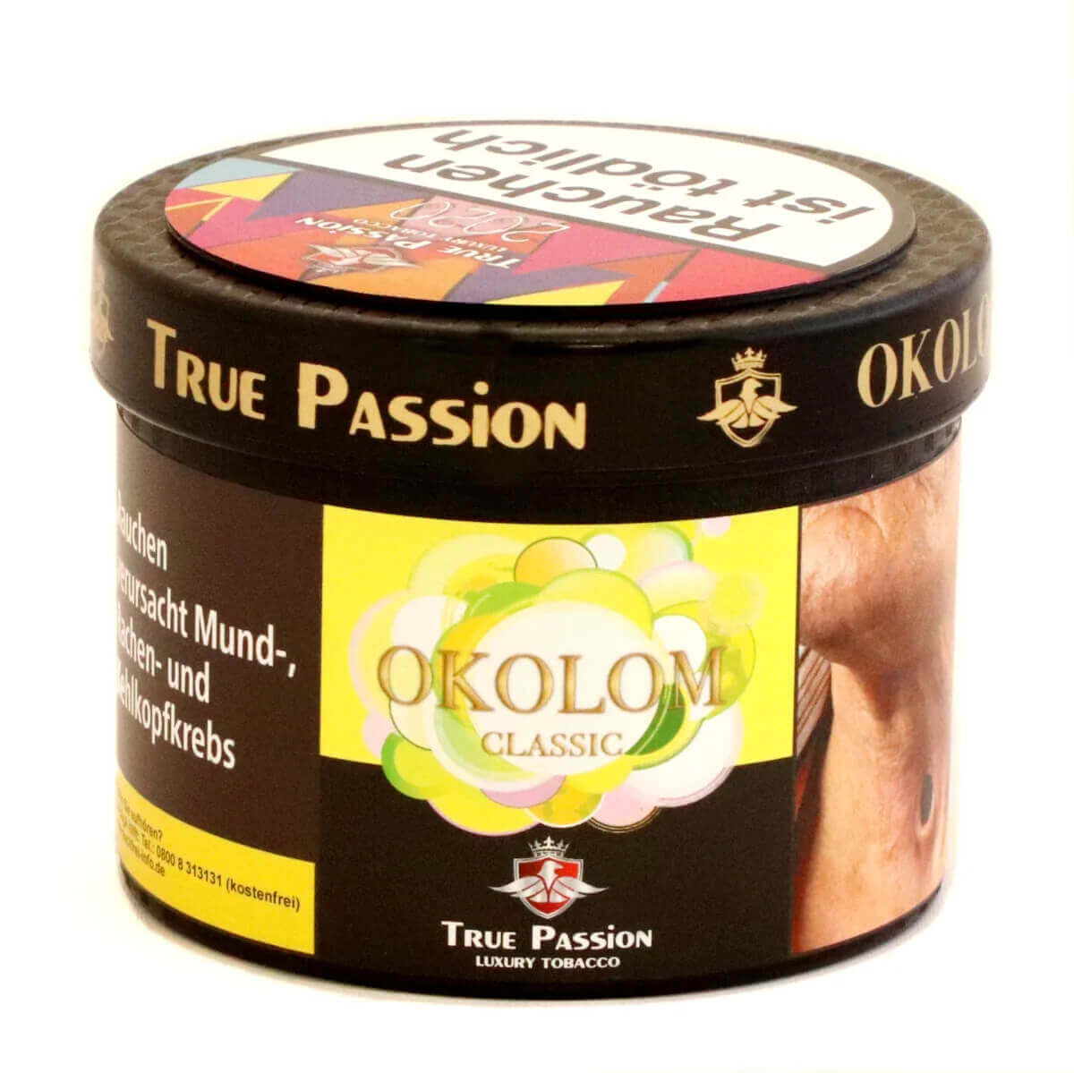 True Passion Shisha Tabak 200g Okolom