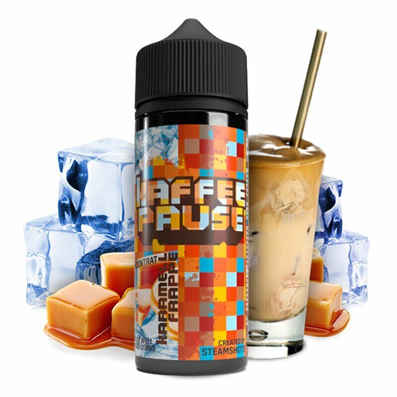 Kaffeepause 10ml Aroma (Longfill) Karamell Frappe Ice Kaffeepause 10ml Aroma (Longfill) Karamell Frappe Ice