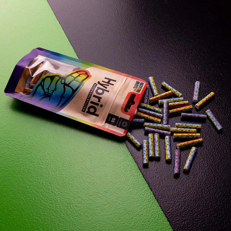 Hybrid Aktivkohlefilter bag 55 Rainbow