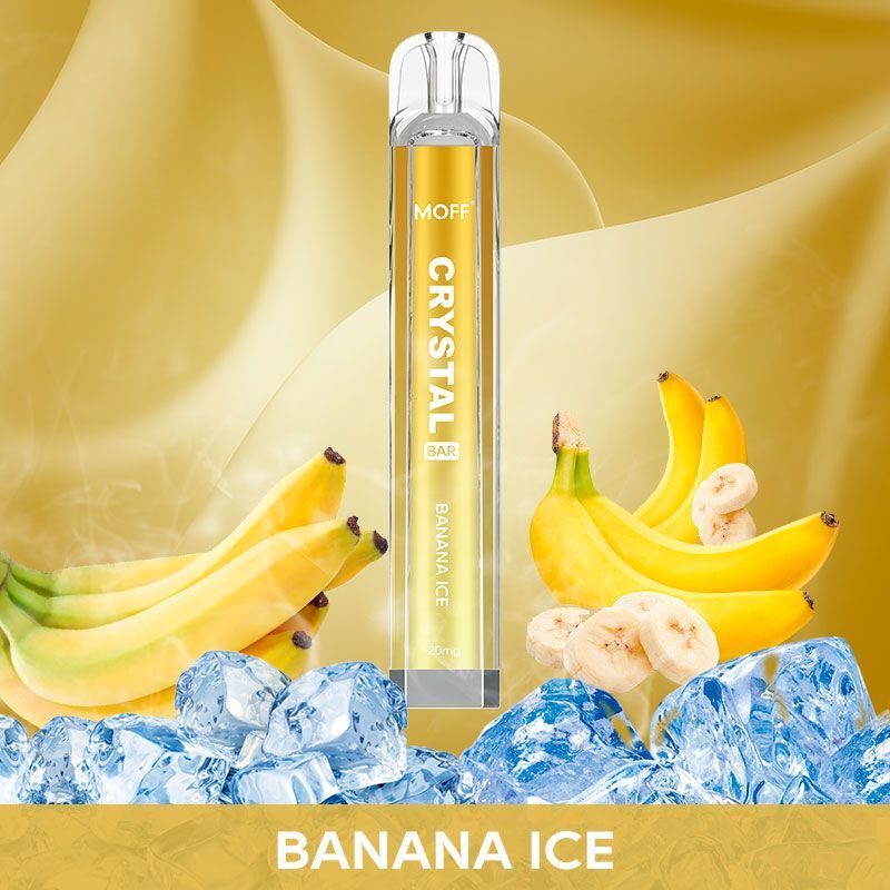 Crystal Moff Einwegvape Banana Ice Crystal Moff Einwegvape