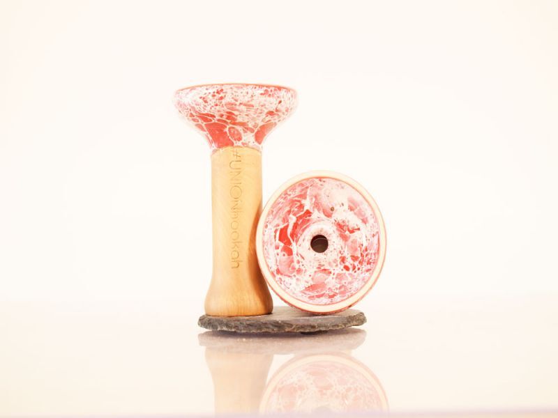 Oblako Phunnel M Glazed X Union Hookah Red Marble Oblako Phunnel M Glazed X Union Hookah Red Marble