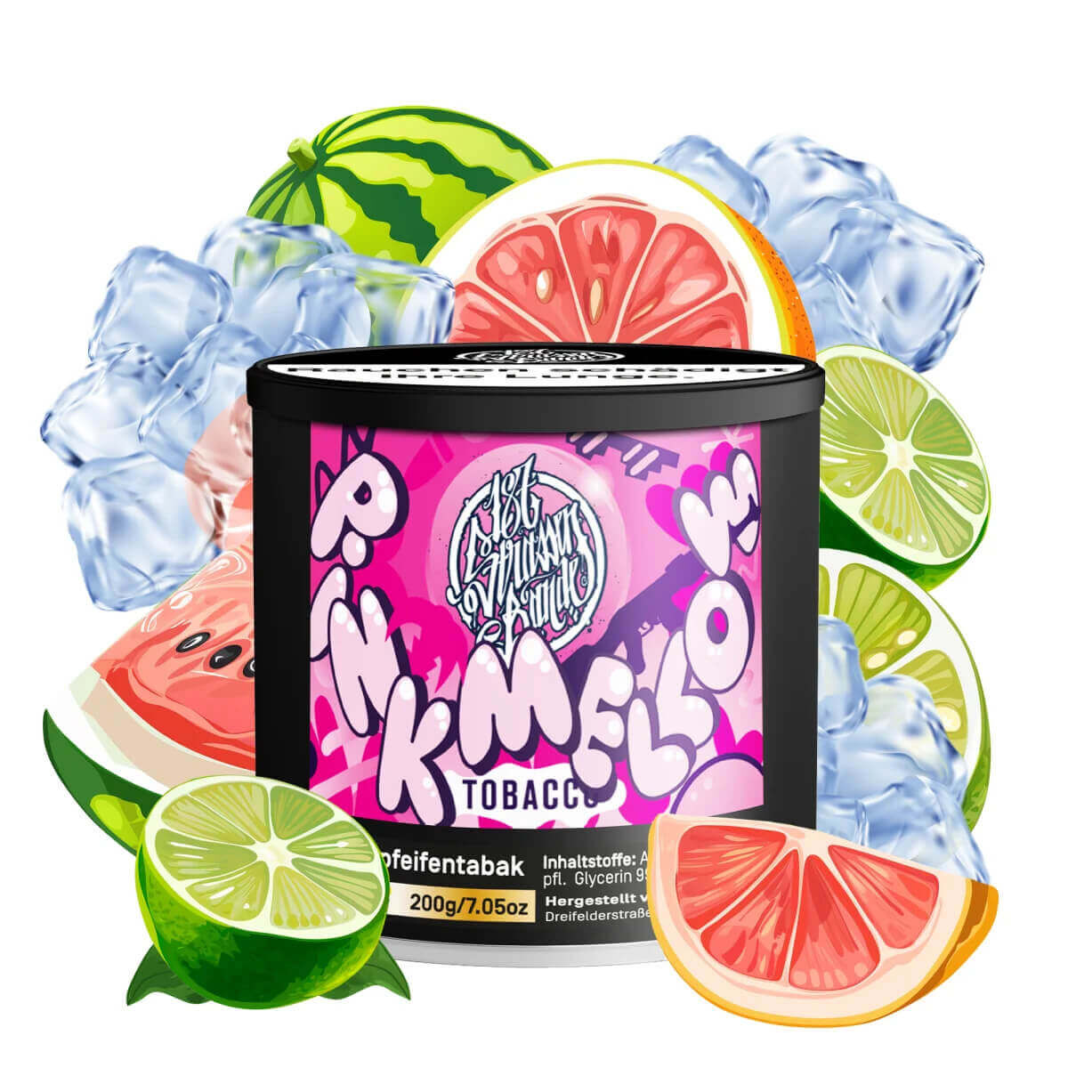 187 Strassenbande Tabak 200g Pink Mellow 187 Strassenbande Tabak 200g Pink Mellow