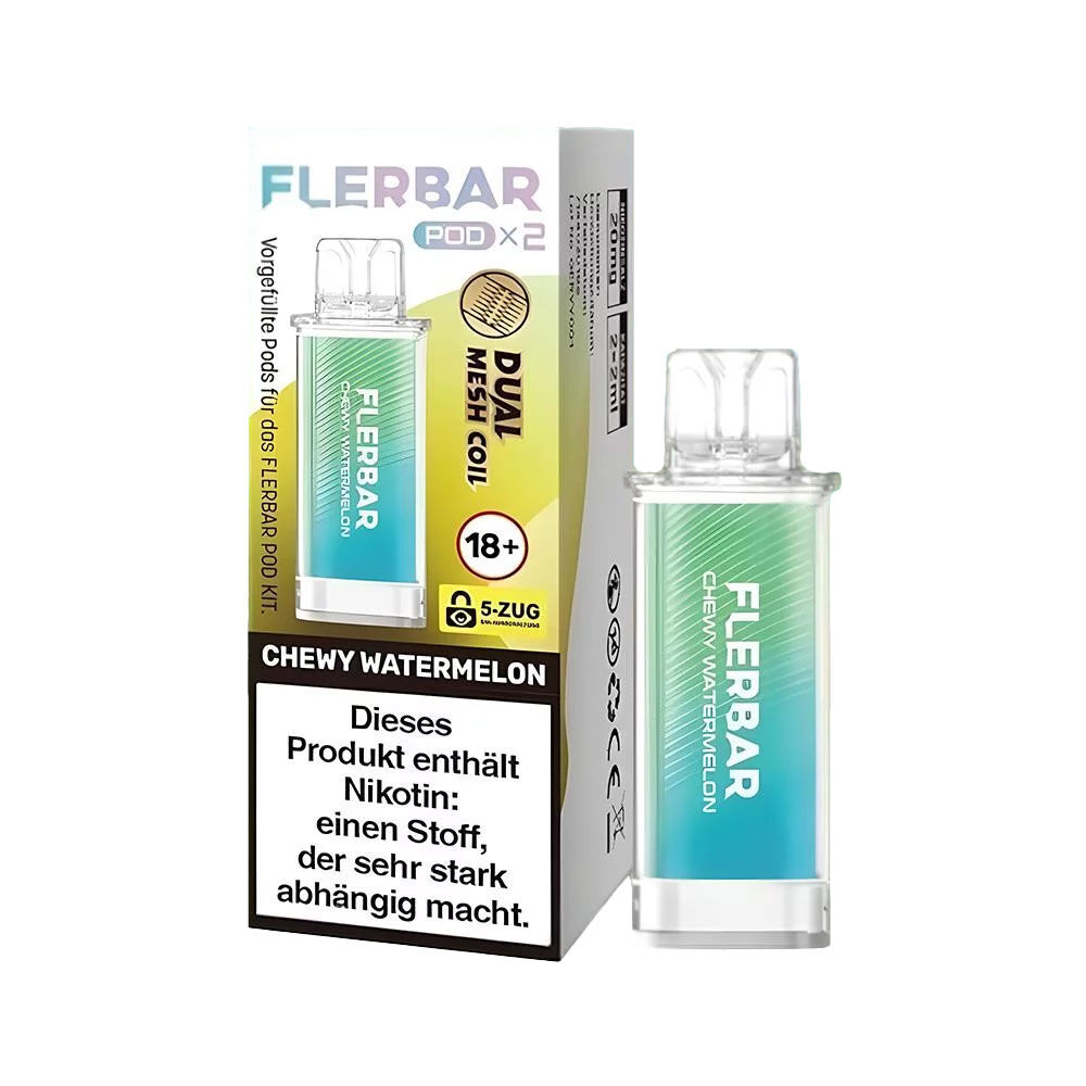 Flerbar Pods 20mg Chewy Watermelon