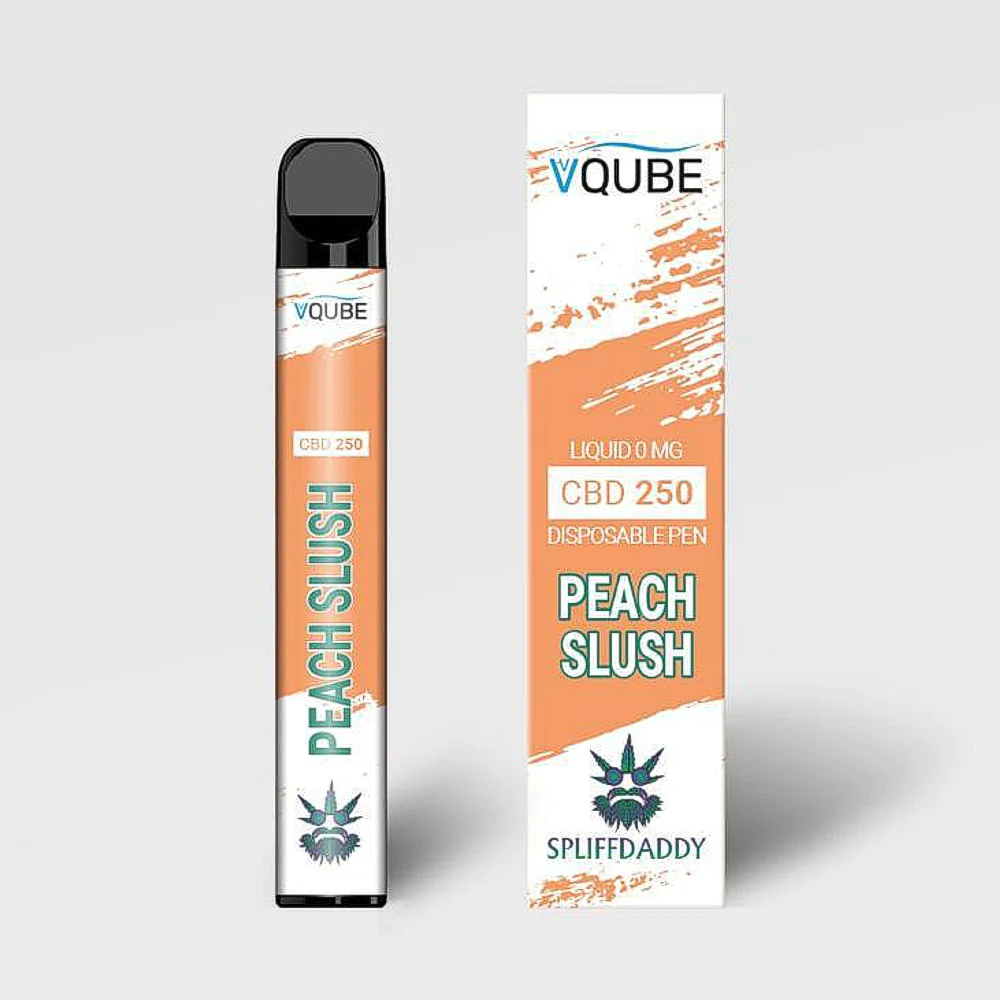Vqube Spliffdaddy CBD 250 Peach Splash