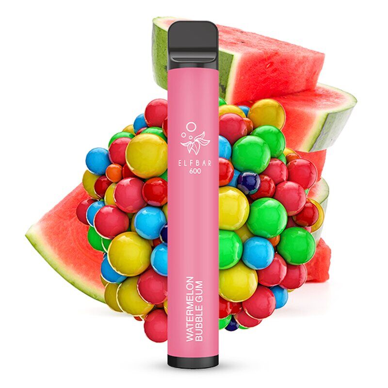 Elfbar 600 Watermelon Bubble Gum Elfbar 600