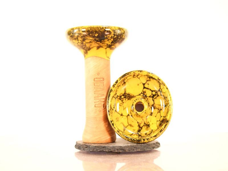 Oblako Phunnel M Glazed Yellow Black Marble Oblako Phunnel M Glazed Yellow Black Marble