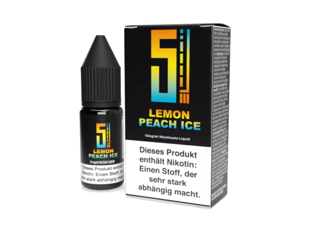 5EL Nicsalt Lemon Peach Ice 10 mg/ml