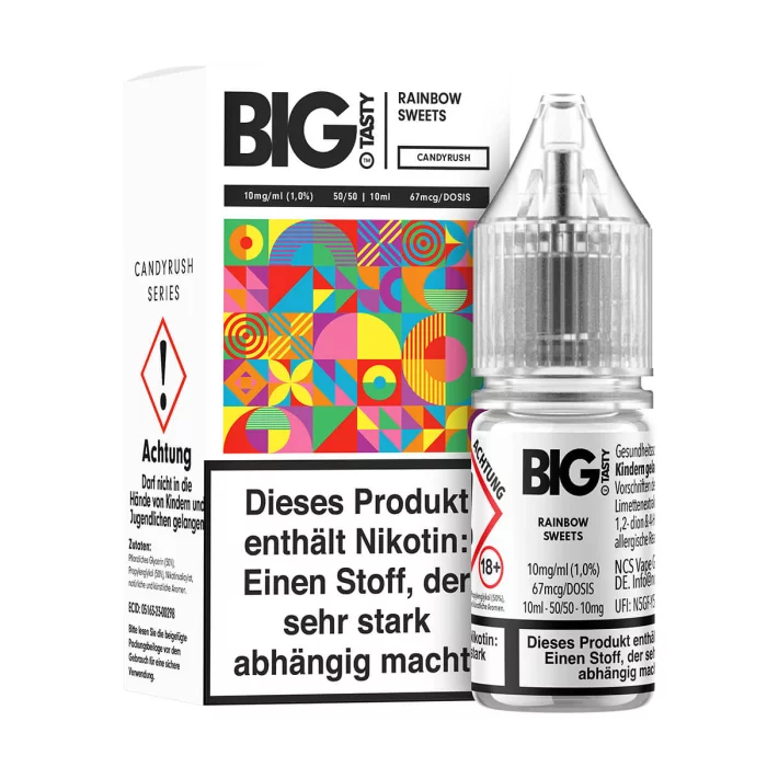 Big Tasty NicSalts Rainbow Sweets 20 mg/ml