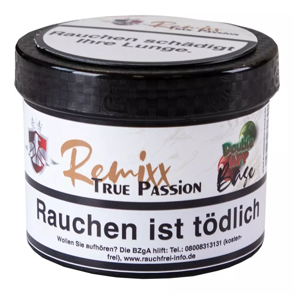 True Passion Remixx Base Pfeifentabak 65g Double App