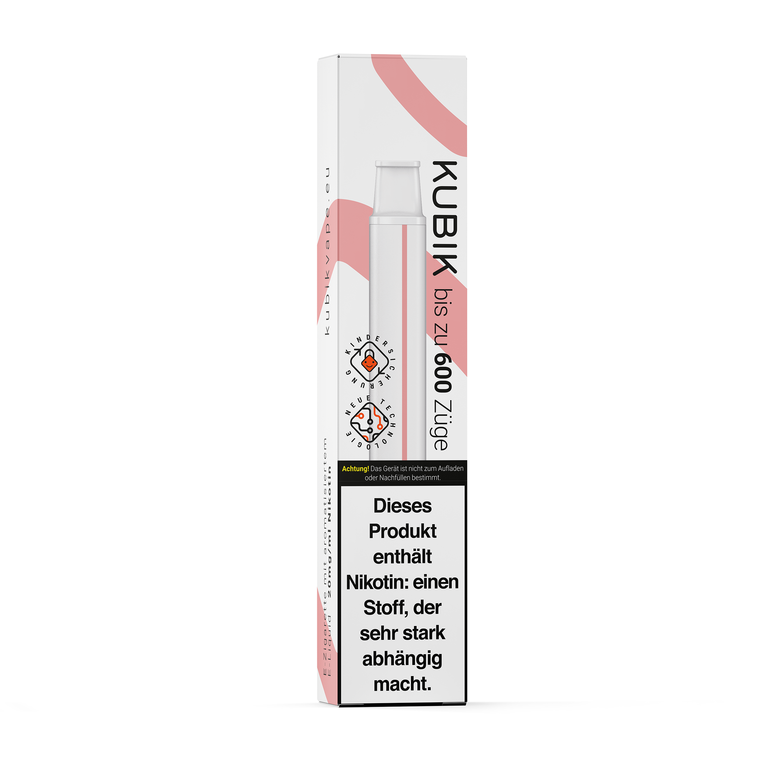 Kubik Einweg Vape 600 Pink Lemonade Kubik Einweg Vape 600 Pink Lemonade