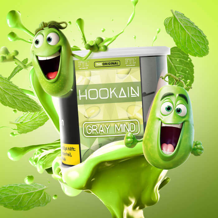 Hookain Tabak 200g Gray Mind Hookain Tabak 200g Gray Mind
