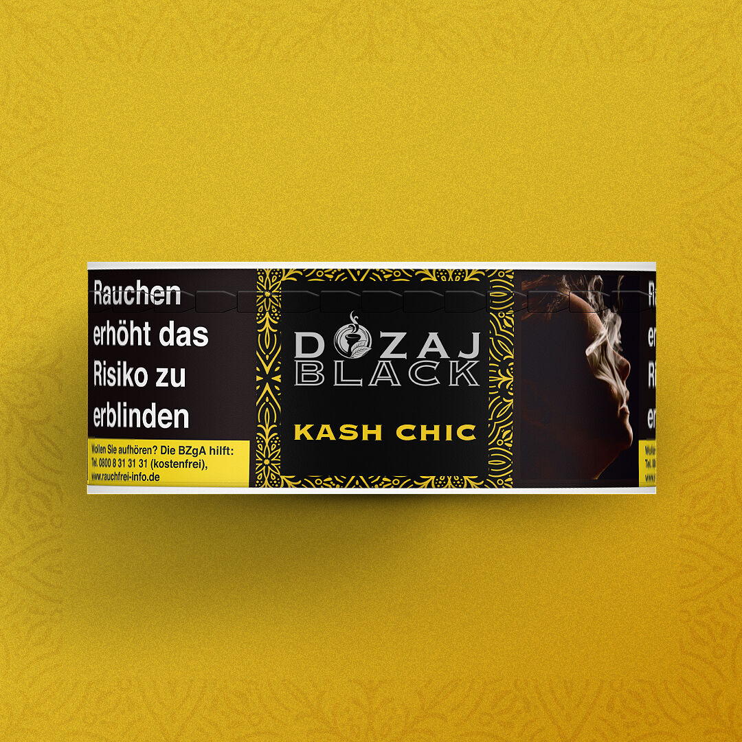 Dozaj Black Tabak 25g Kash Chic