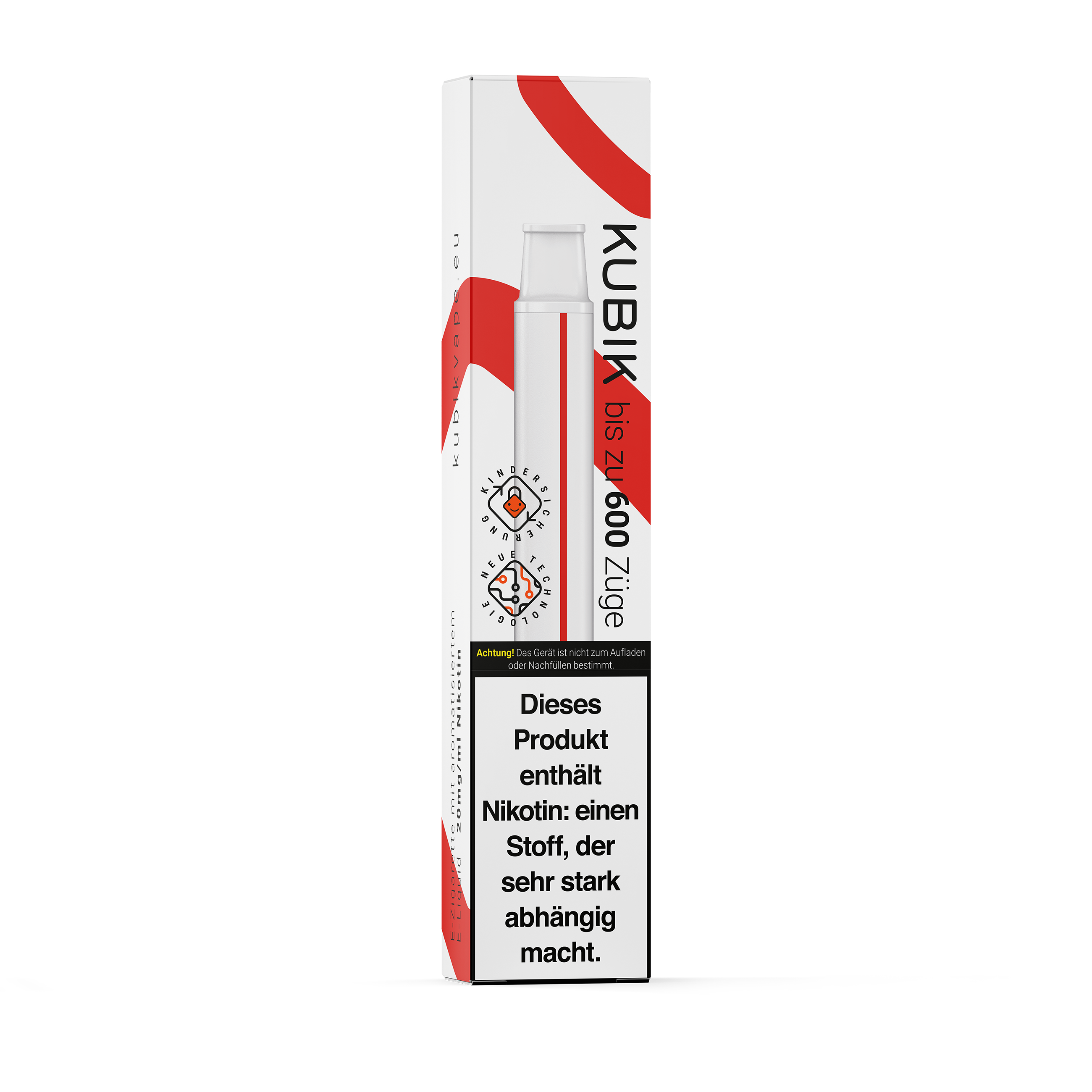 Kubik Einweg Vape 600 Strawberry Kiwi Kubik Einweg Vape 600 Strawberry Kiwi