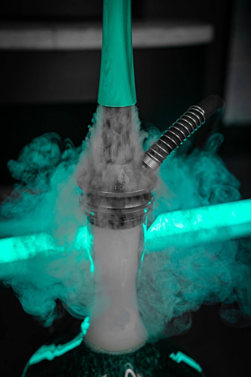 Adina Hookah Impact Black Fog Clear Adina Hookah Impact Black Fog Clear