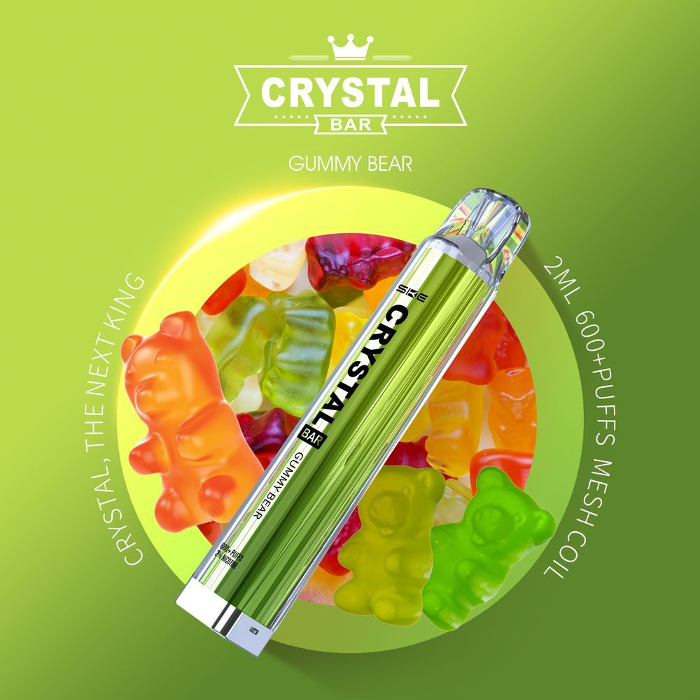 Crystal Bar SKE  600 Gummy Bear