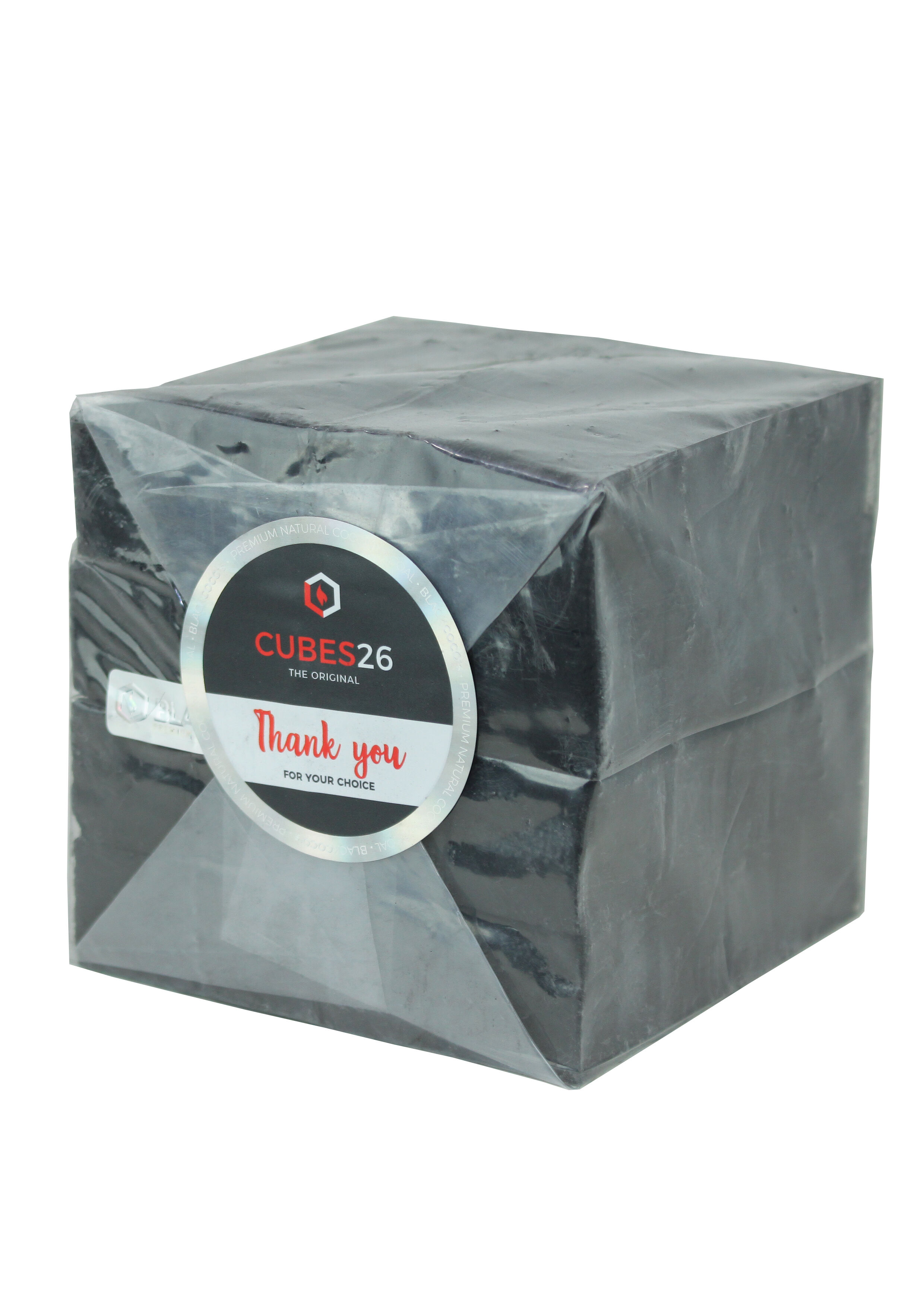Black Cocos Naturkohle 26mm Gastro 1Kg
