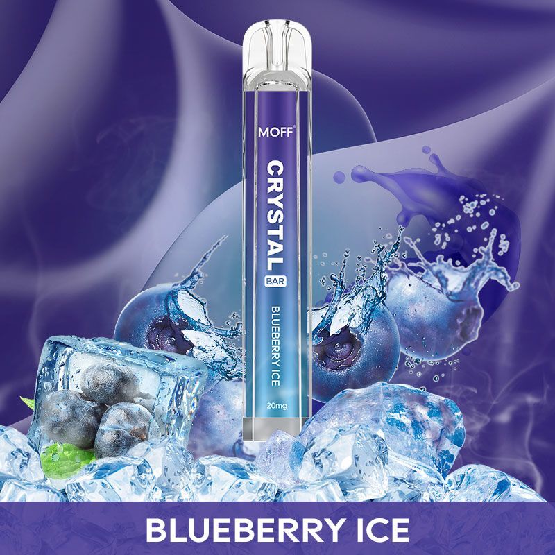 Crystal Moff Einwegvape Blueberry Ice