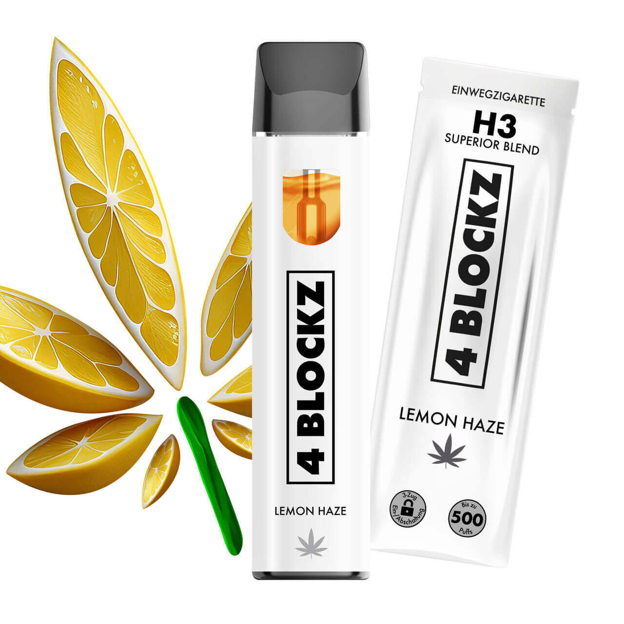 4Blockz H3 Superior Vape 1ml Lemon Haze