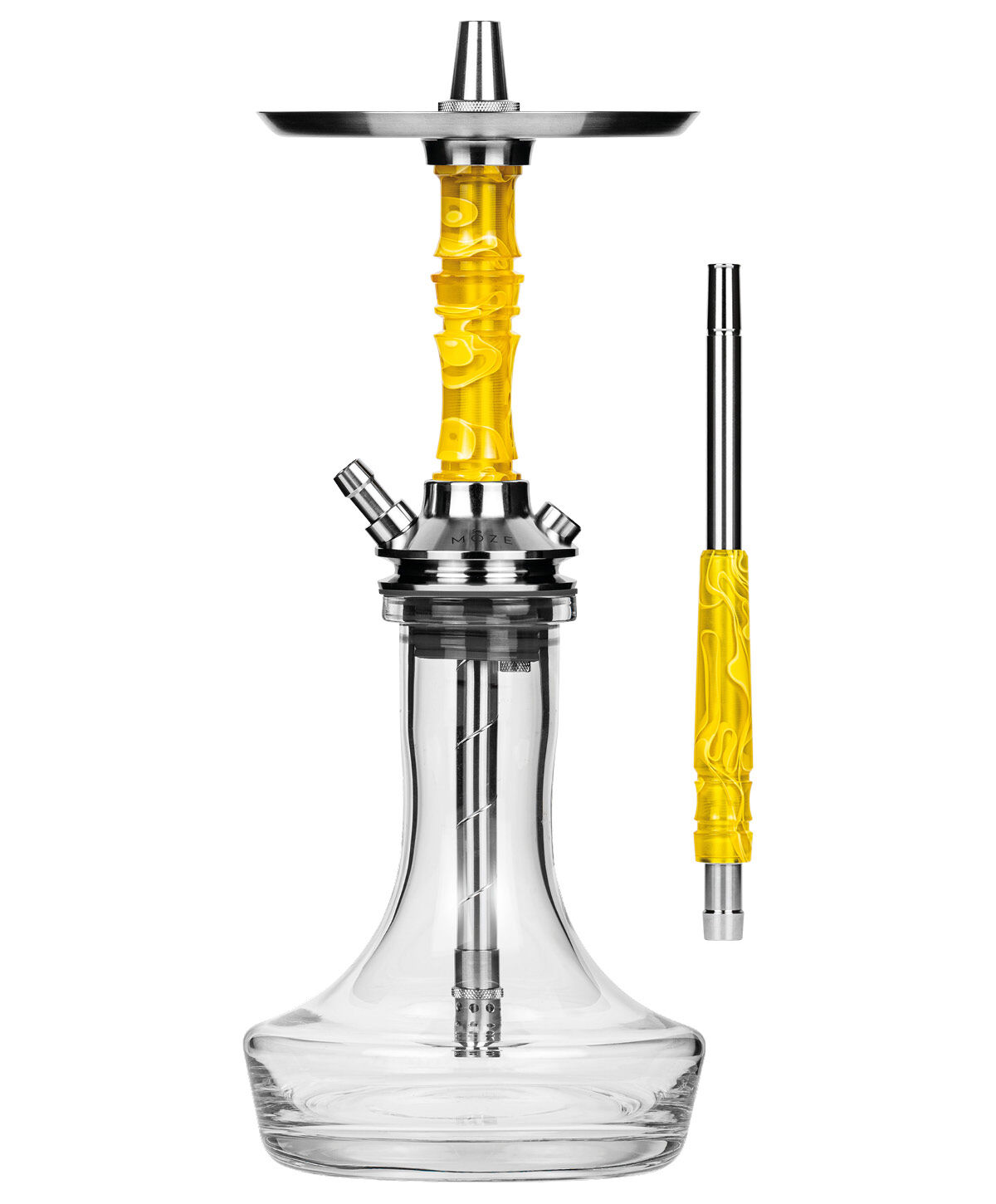 Moze Breeze Two Pro Shisha Wavy Yellow Moze Breeze Two Pro Shisha Wavy Yellow