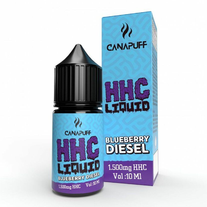 CanaPuff HHC Liquid 10ml 1500mg Blueberry Diesel