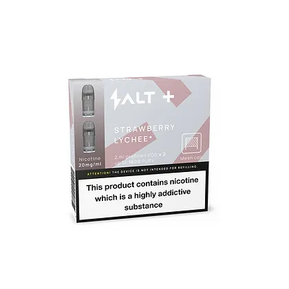 Salt Plus Pod System 2er Pod Strawberry Lychee Salt Plus Pod System 2er Pod Strawberry Lychee