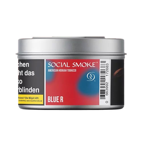 Social Smoke Tabak 200g Blue R