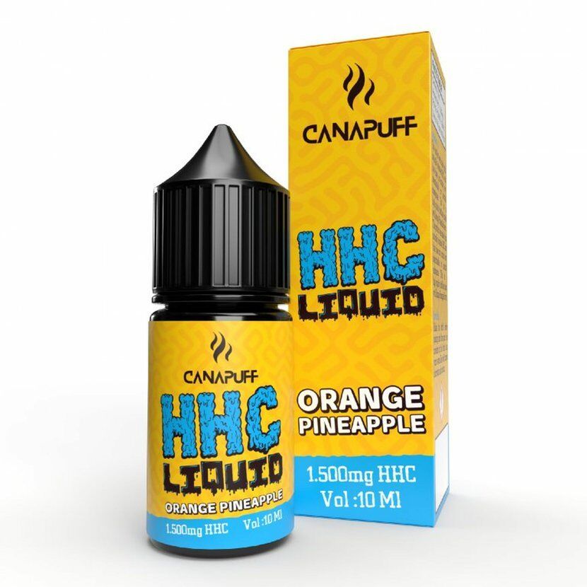 CanaPuff HHC Liquid 10ml 1500mg Orange Pineapple